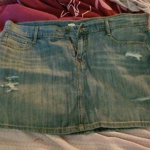 Old navy Jean skirt